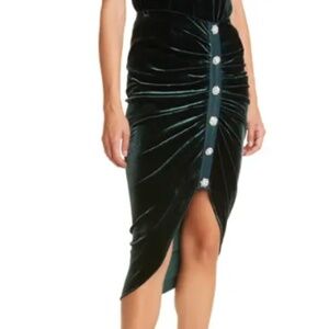 Veronica Beard Navita Velvet Skirt Size 10